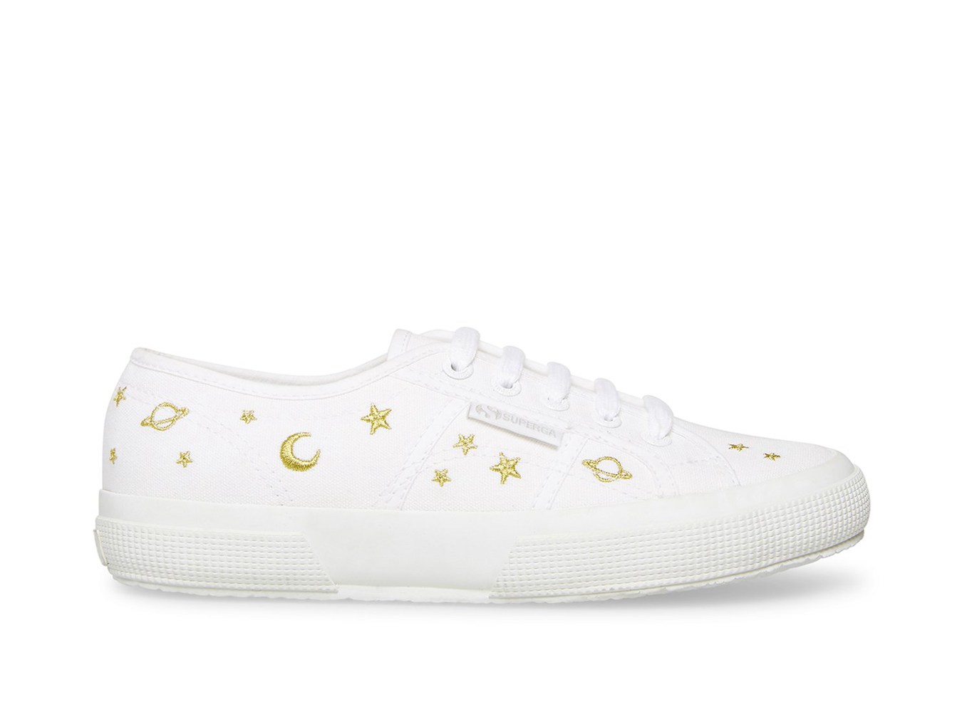 Superga Sneakers Womens - 2750 Embroidery - White - VURZO2743